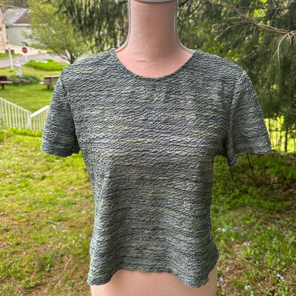 Stretchy striped top